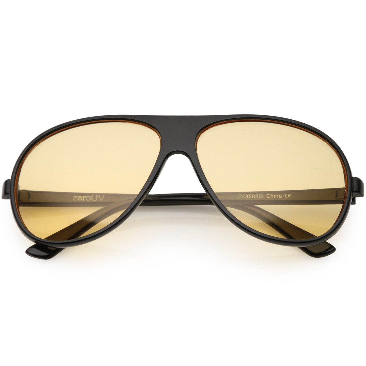 Classic Retro Oversize Plastic Teardrop Aviator Sunglasses C688