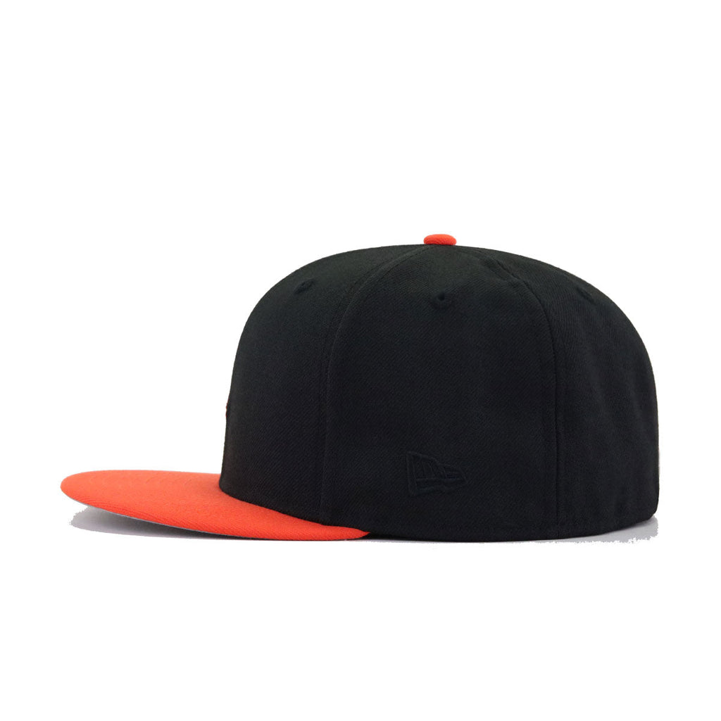 Baltimore Orioles Black Orange SUPER MICRO New Era 59Fifty Fitted