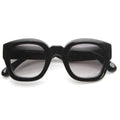 Retro Era Thick Square Frame Hipster Sunglasses 8969