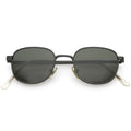 Deadstock True Vintage Square Metal Dapper Sunglasses C717