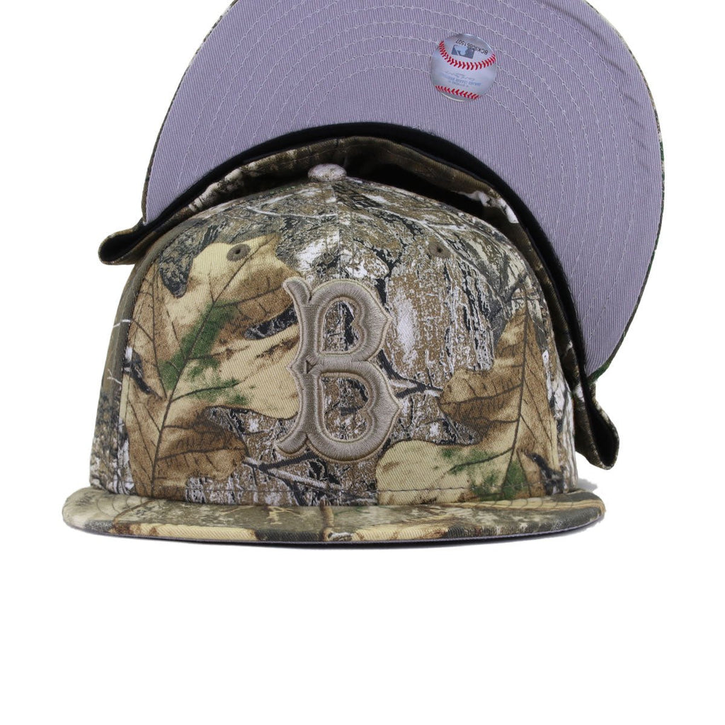 Brooklyn Dodgers Real Tree Edge Camouflage New Era 59Fifty Fitted