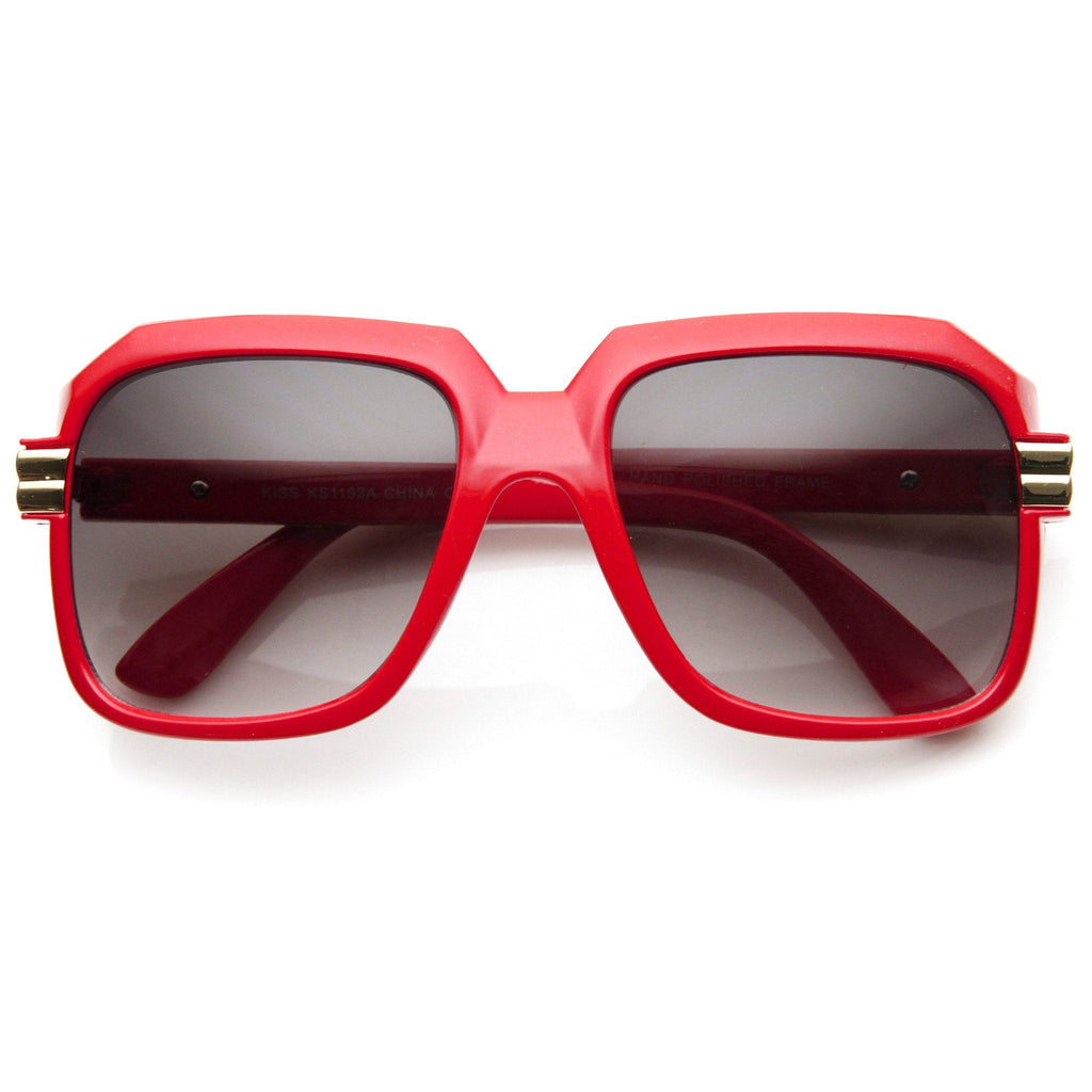 Retro Hip Hop Fashion Square Aviator Sunglasses 8148