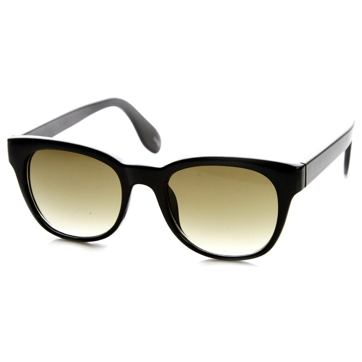Retro Bold Frame Indie Horned Rim Sunglasses 8987