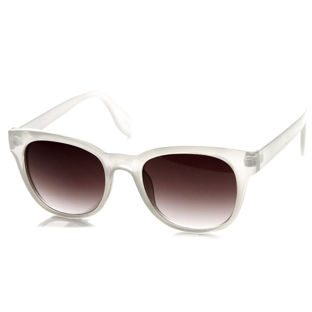 Retro Bold Frame Indie Horned Rim Sunglasses 8987