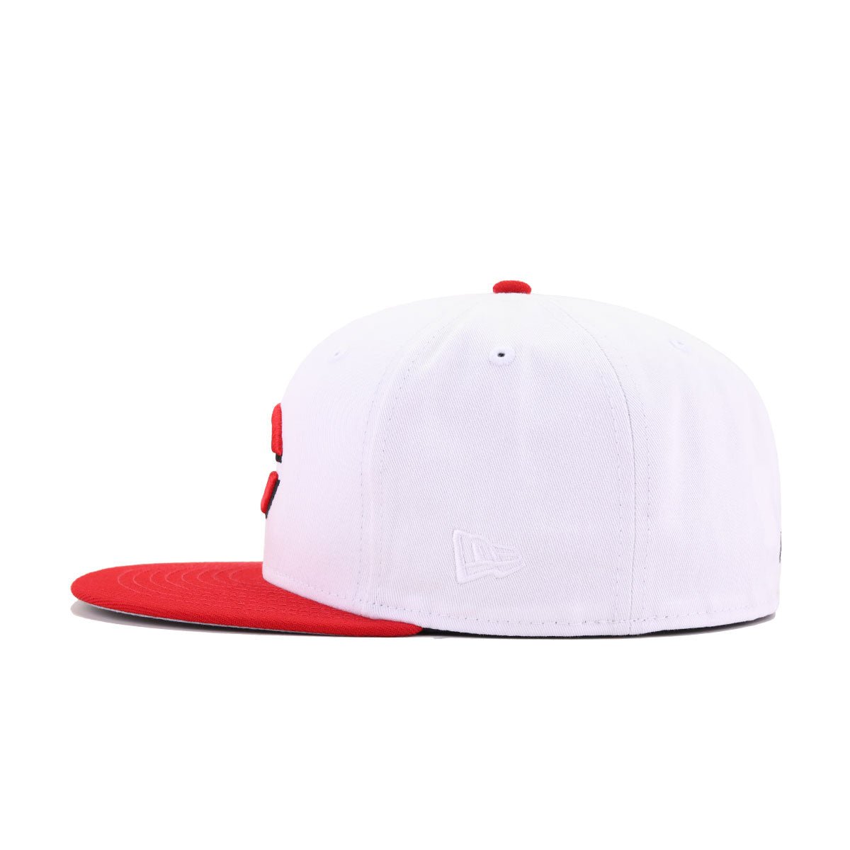 Cincinnati Reds White Scarlet New Era 59Fifty Fitted