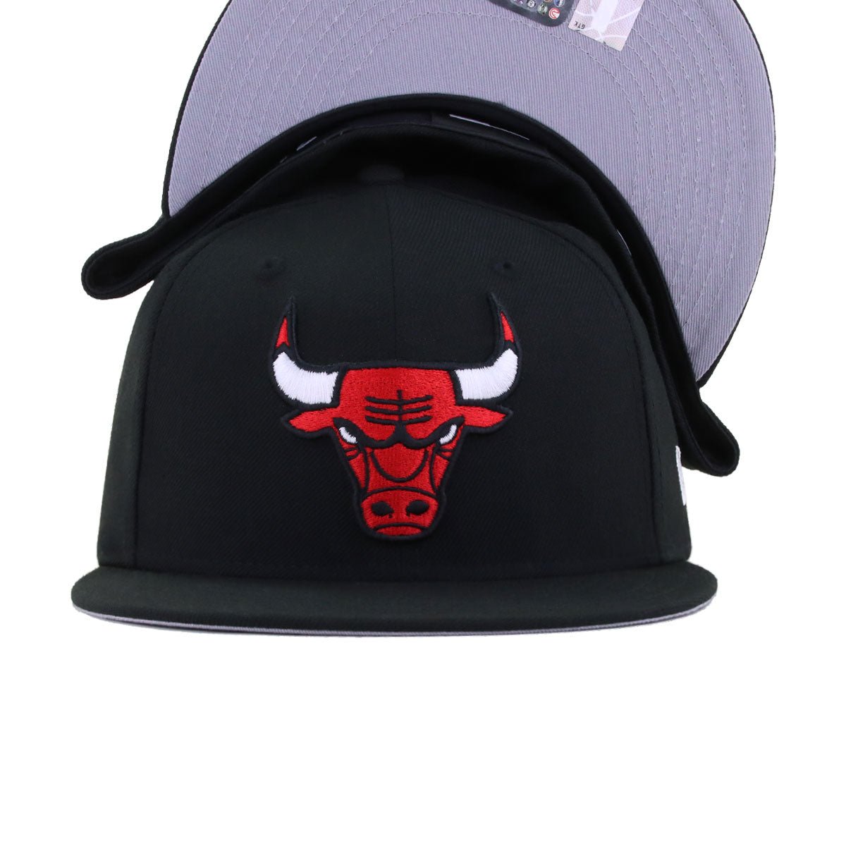 Chicago Bulls Black New Era 59Fifty Fitted