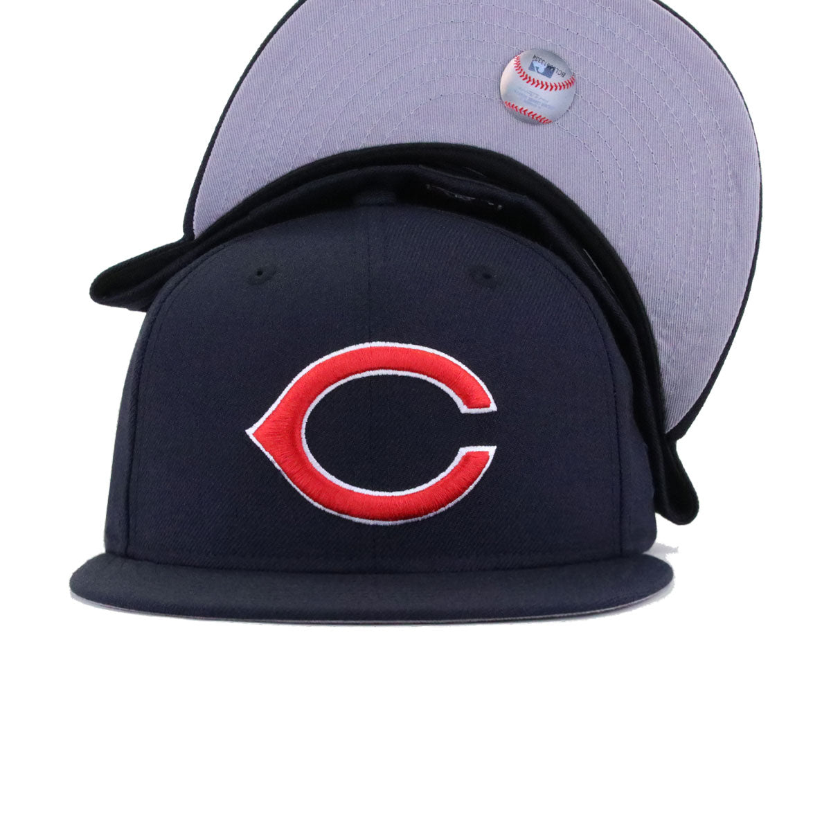 Cleveland Indians Navy 1958 New Era 59Fifty Fitted