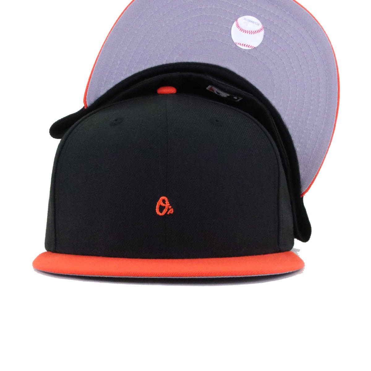 Baltimore Orioles Black Orange SUPER MICRO New Era 59Fifty Fitted