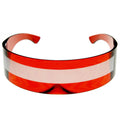 Futuristic Retro Daft Punk Monoblock Shield Sunglasses 9111