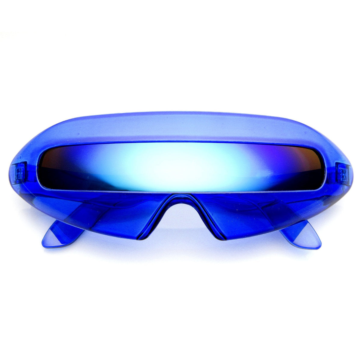 Retro Futuristic Novelty Space Cadet Shield Sunglasses 8125