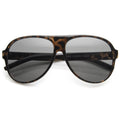 Retro 1980's Hipster Large Men's Aviator Sunglasses 9113