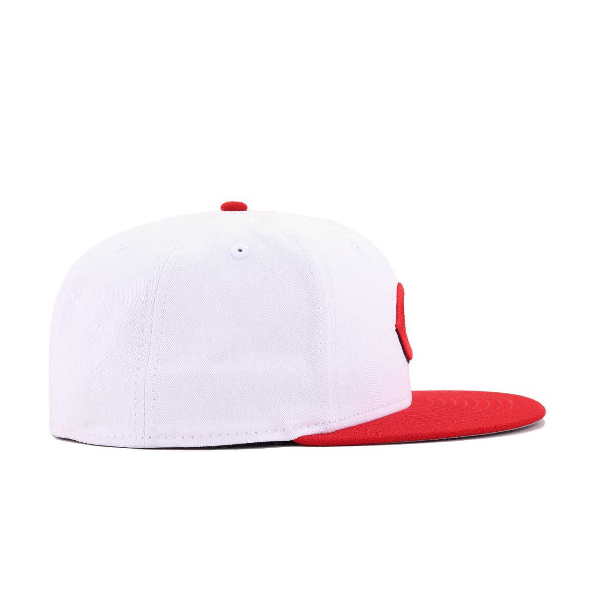 Cincinnati Reds White Scarlet New Era 59Fifty Fitted