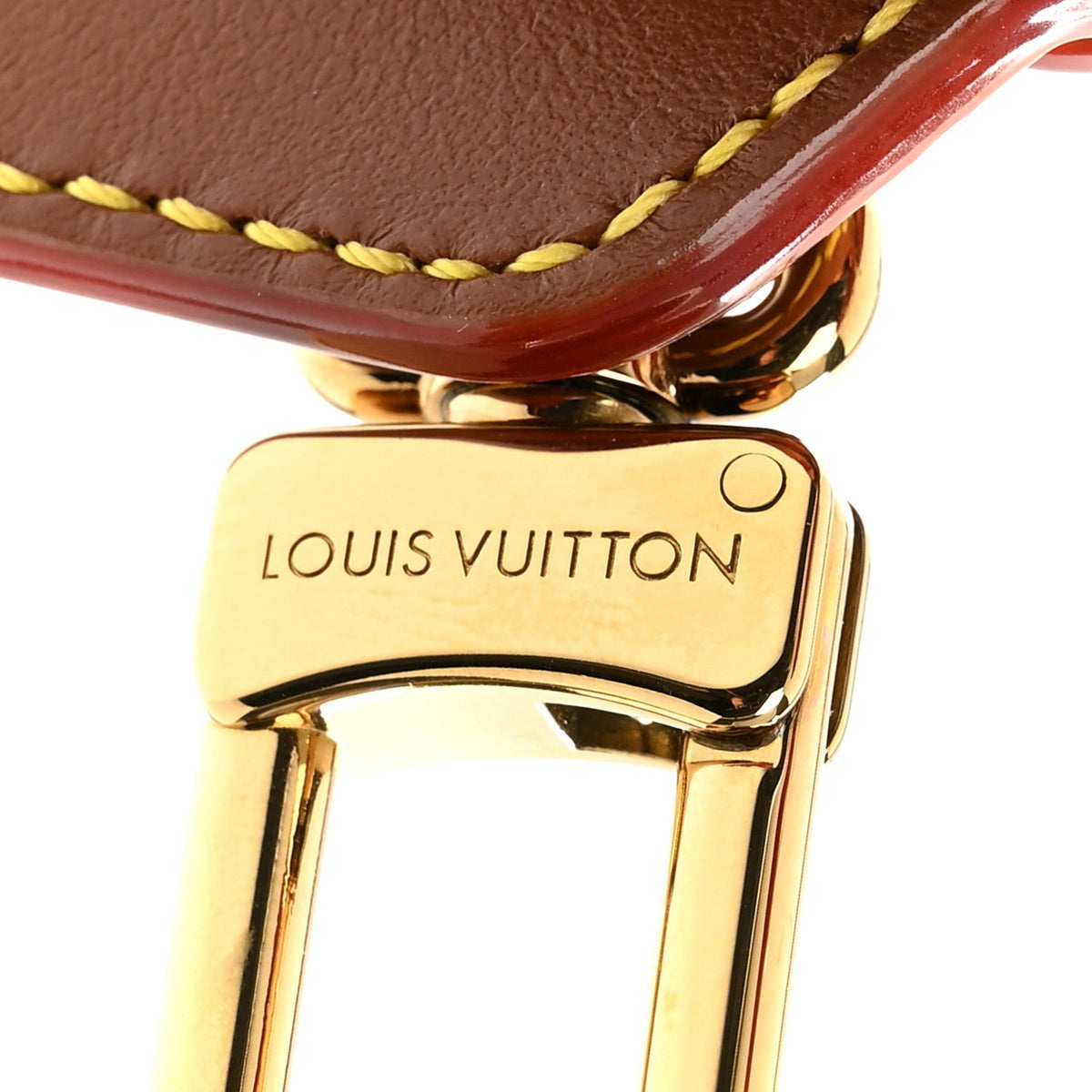 Raffia Calfskin Monogram LV Turtle Pouch Bag Charm Brown