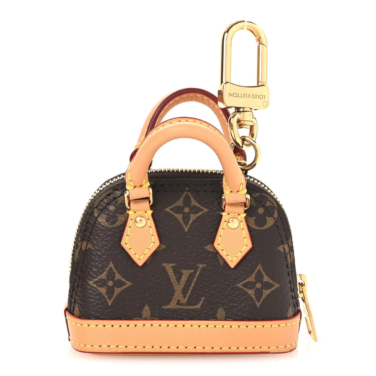 Monogram Micro Alma Bag Charm