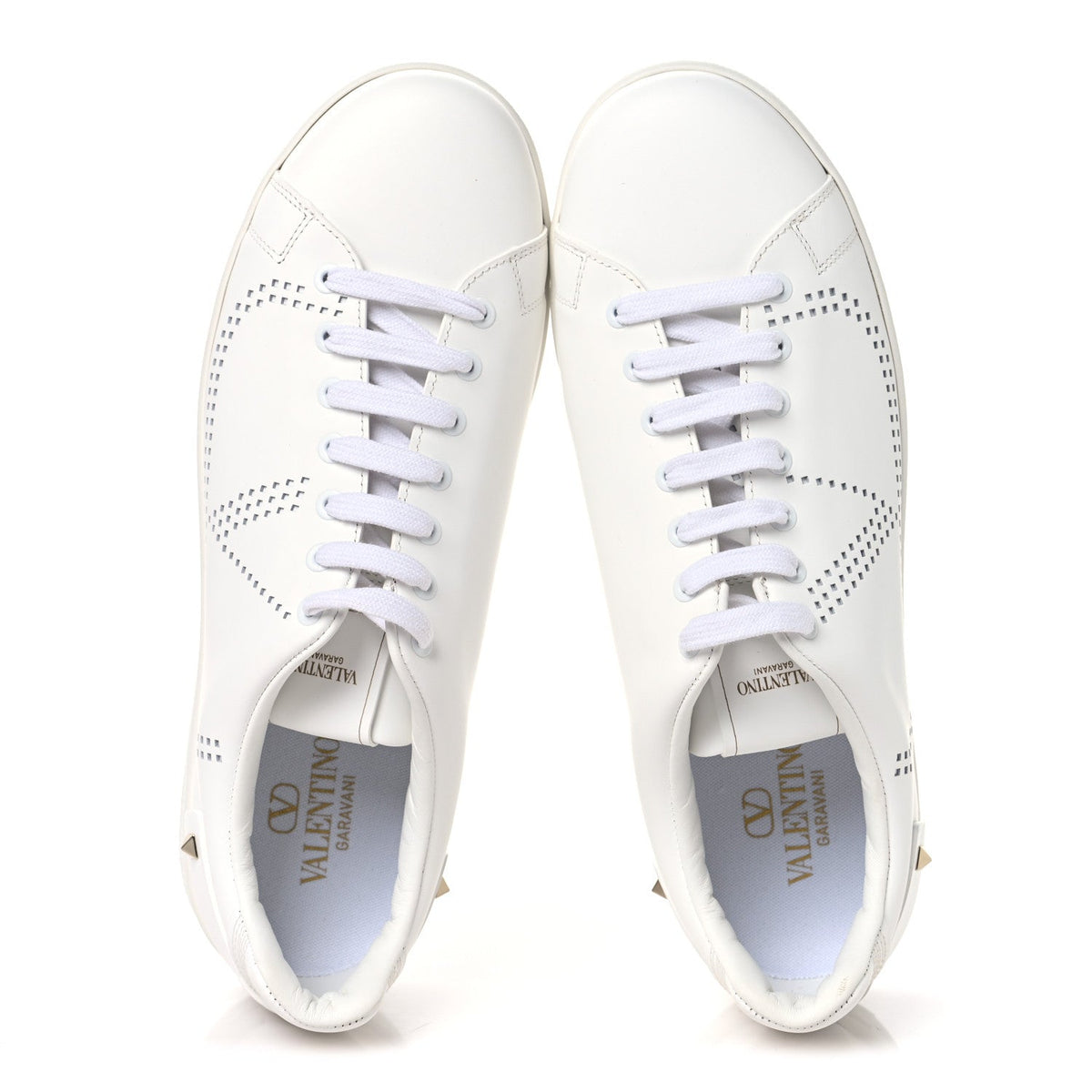 Calfskin Mens Backnet Sneakers 43.5 White