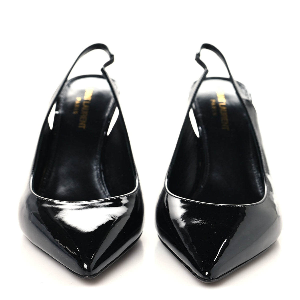 Patent Opyum 110 Slingback Pumps 38 Black