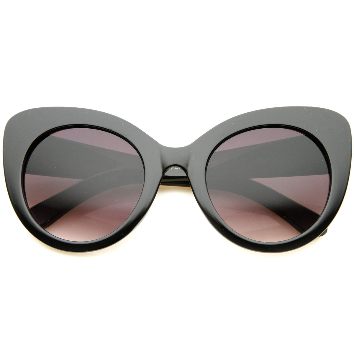 Women's Oversize Round Cat Eye Sunglasses A034
