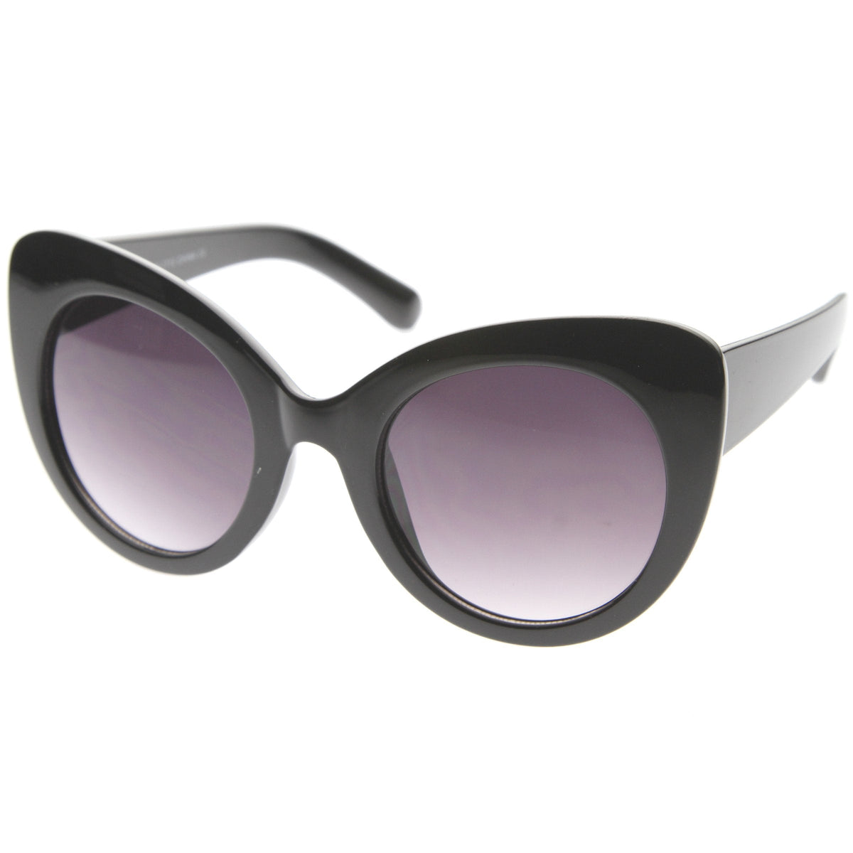 Women's Oversize Round Cat Eye Sunglasses A034