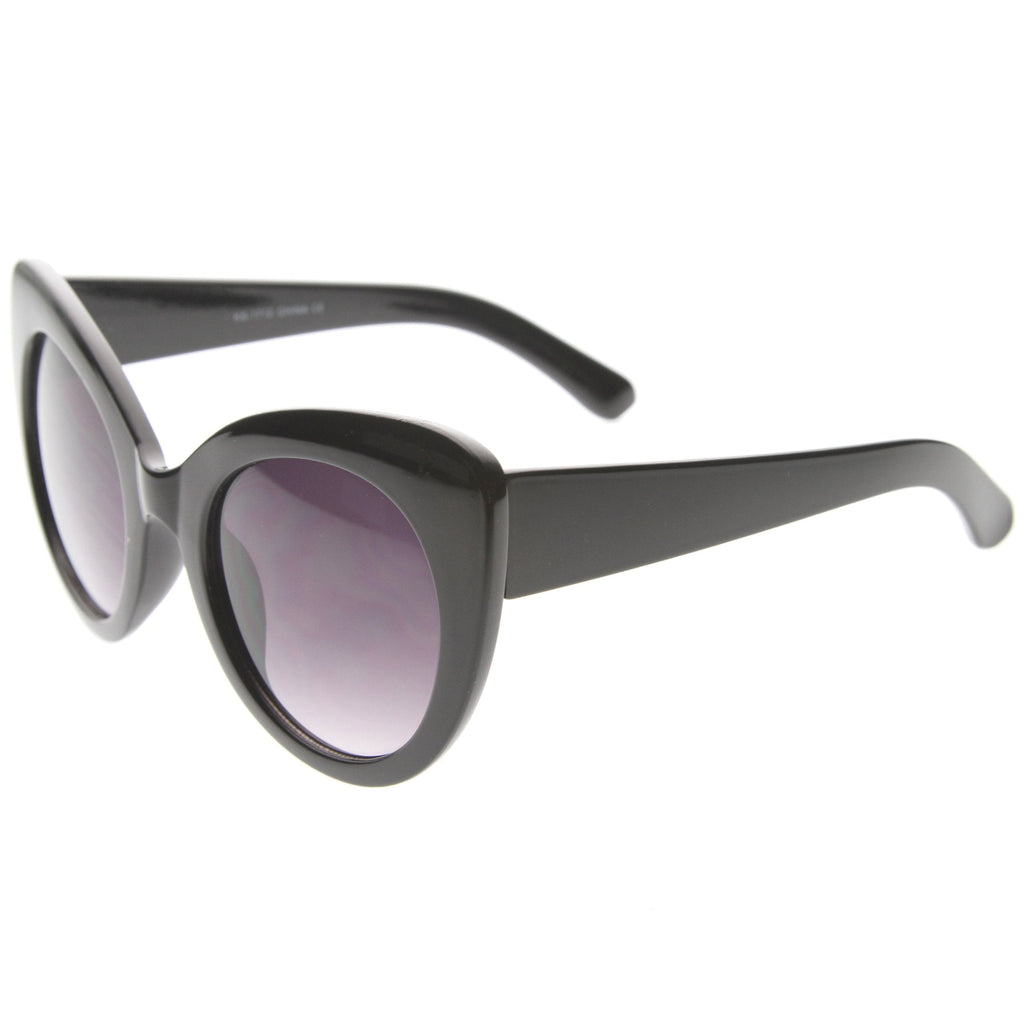 Women's Oversize Round Cat Eye Sunglasses A034