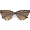 Women's Retro Modern High Tipped Cat Eye Sunglasses C738