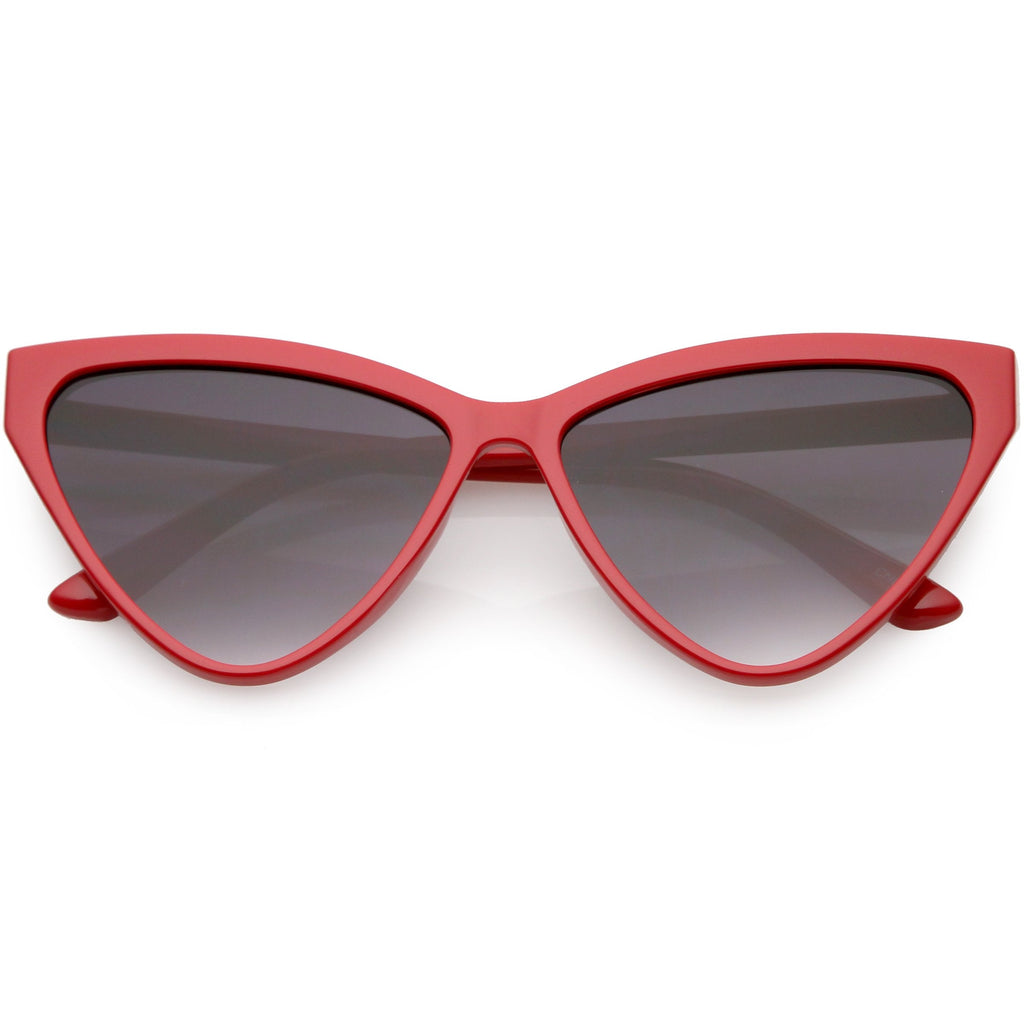 Women's Retro Modern High Tipped Cat Eye Sunglasses C738