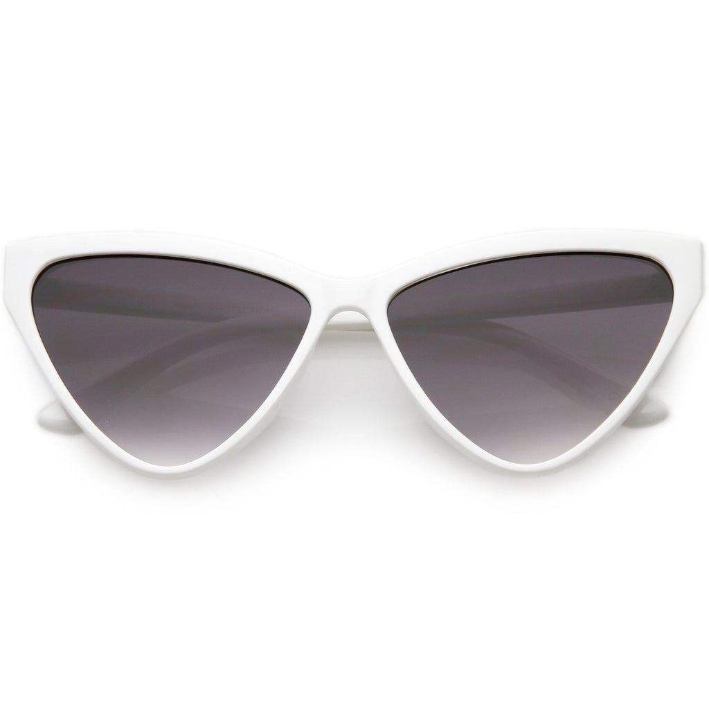 Women's Retro Modern High Tipped Cat Eye Sunglasses C738