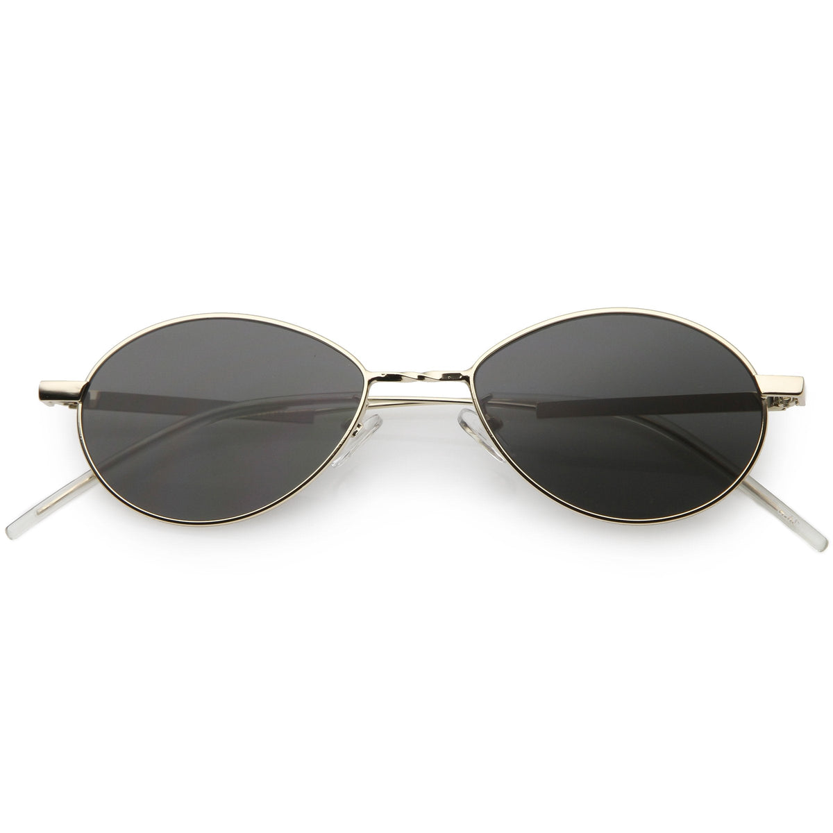 Classic Retro Unisex Metal Oval Dapper Sunglasses C741