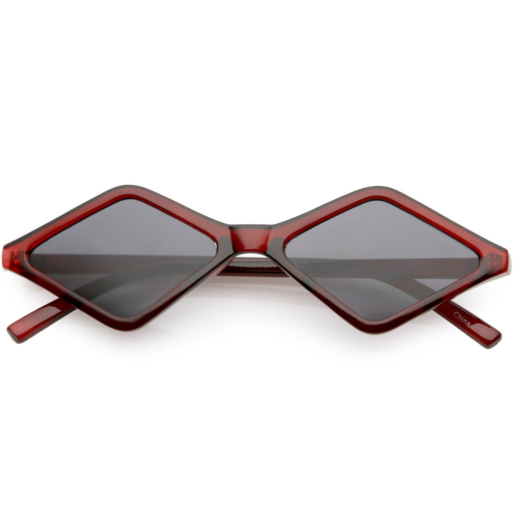 Retro Geometric Diamond Shape Sunglasses C748