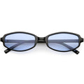 Retro Small Rectangle Color Toned Lens Sunglasses C751