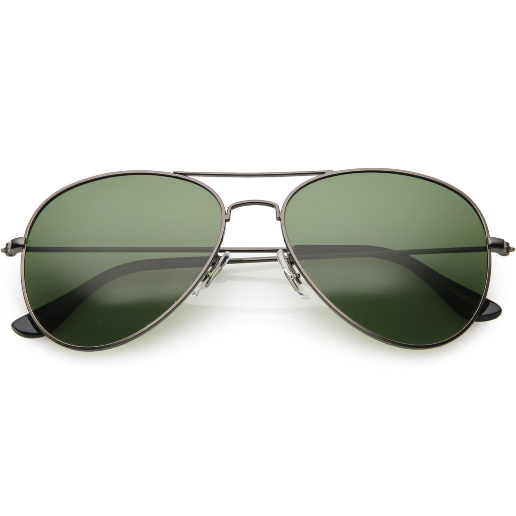 Premium Classic Polarized Lens Metal Aviator Sunglasses 6010