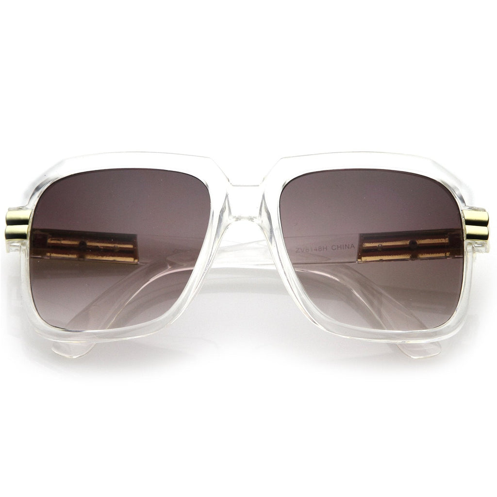 Retro Hip Hop Fashion Square Aviator Sunglasses 8148