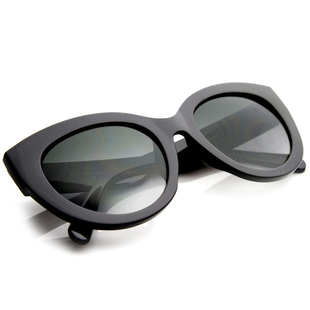 Women's 1950's Retro Oversize Cat Eye Fashion Sunglasses 9742