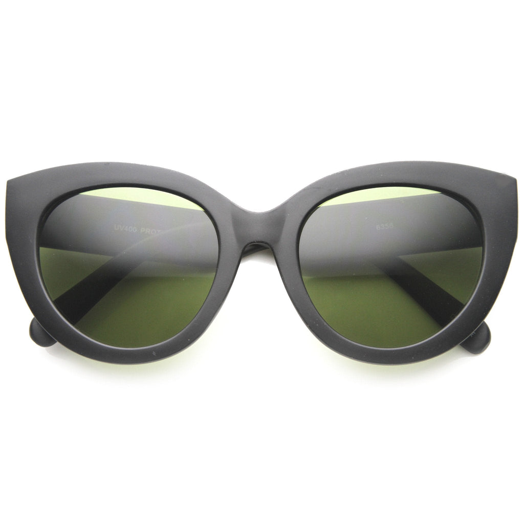 Women's 1950's Retro Oversize Cat Eye Fashion Sunglasses 9742
