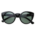 Womens Fashion Modern Cat Eye Retro Circle Round Sunglasses 8297