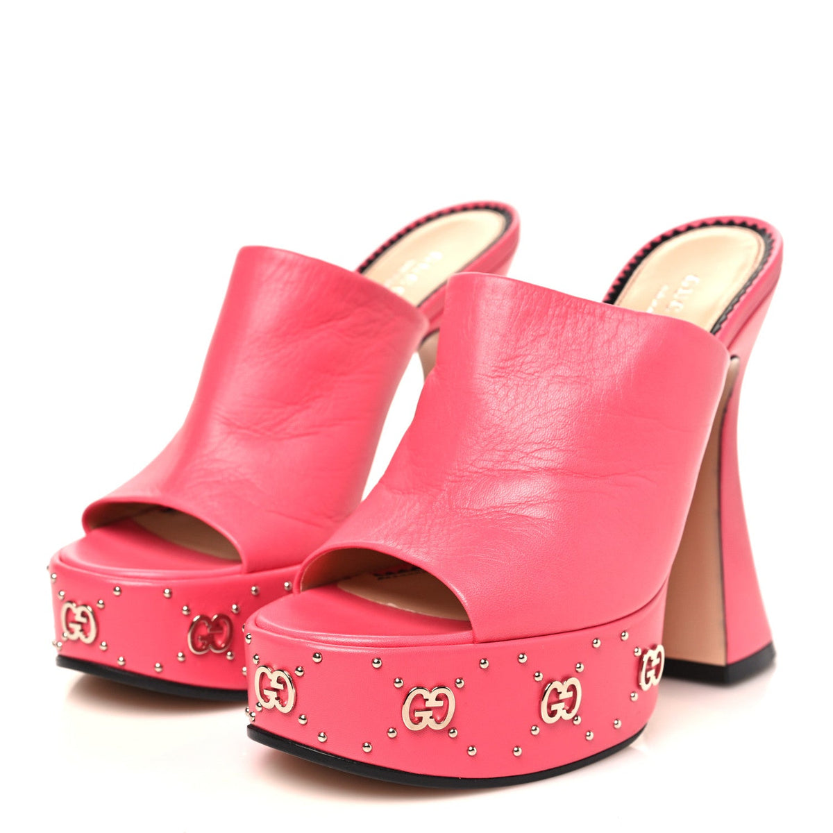 Malaga Kid Janaya 150mm Platform Sandals 38.5 Rhodamine Pink