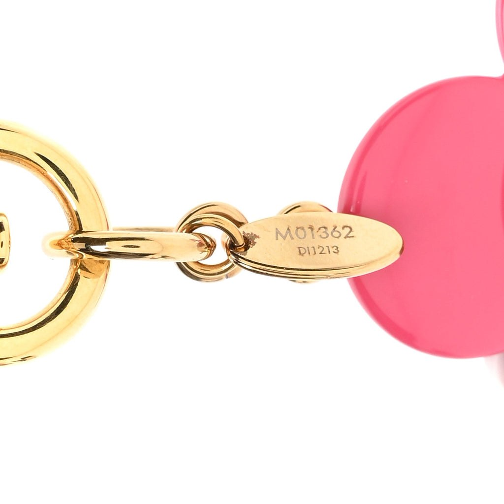 Resin Wood Vivienne Hawaii Bubblegram Alma BB Bag Charm Key Holder