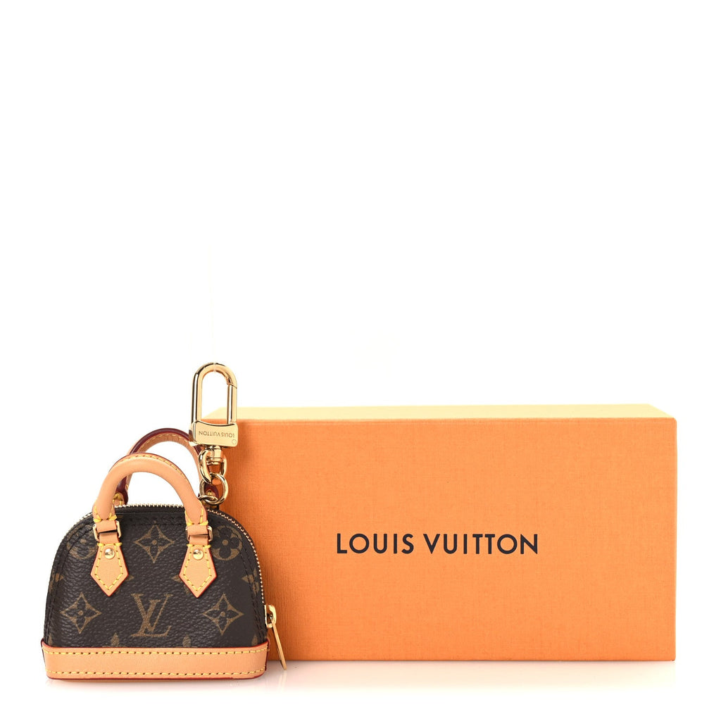 Monogram Micro Alma Bag Charm