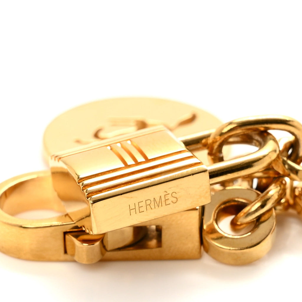Breloque Bag Charm Gold