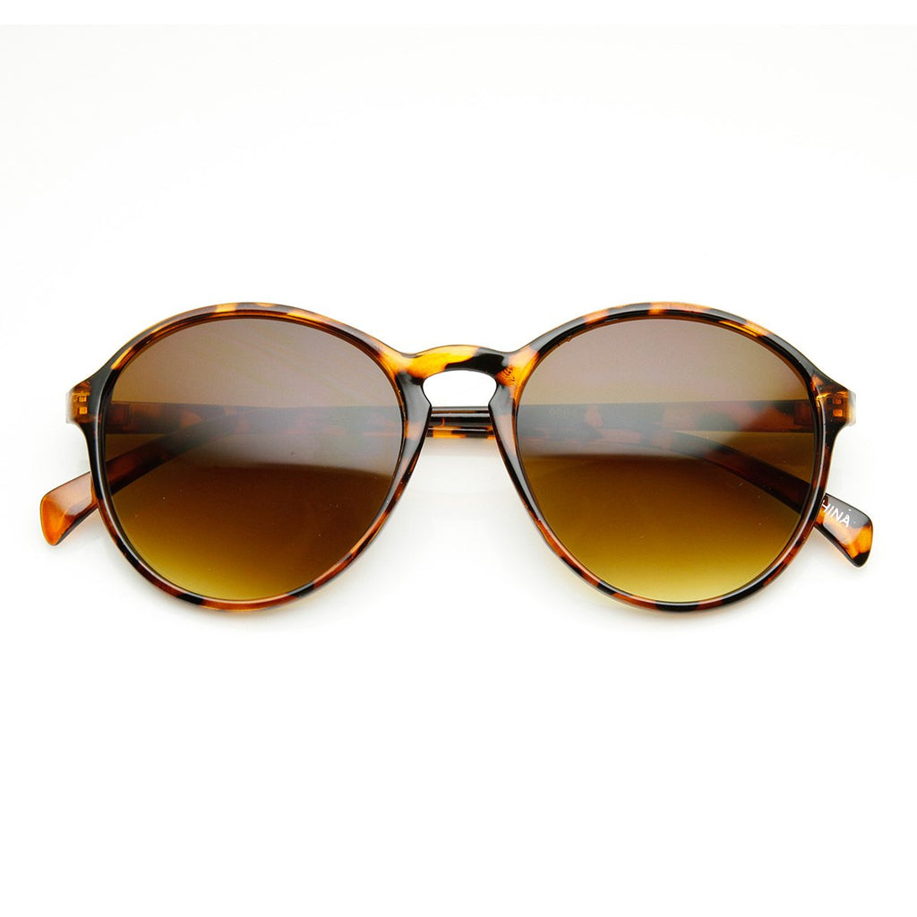 Dapper Vintage 1920's Inspired Indie P3 Round Fashionable Sunglasses 9175