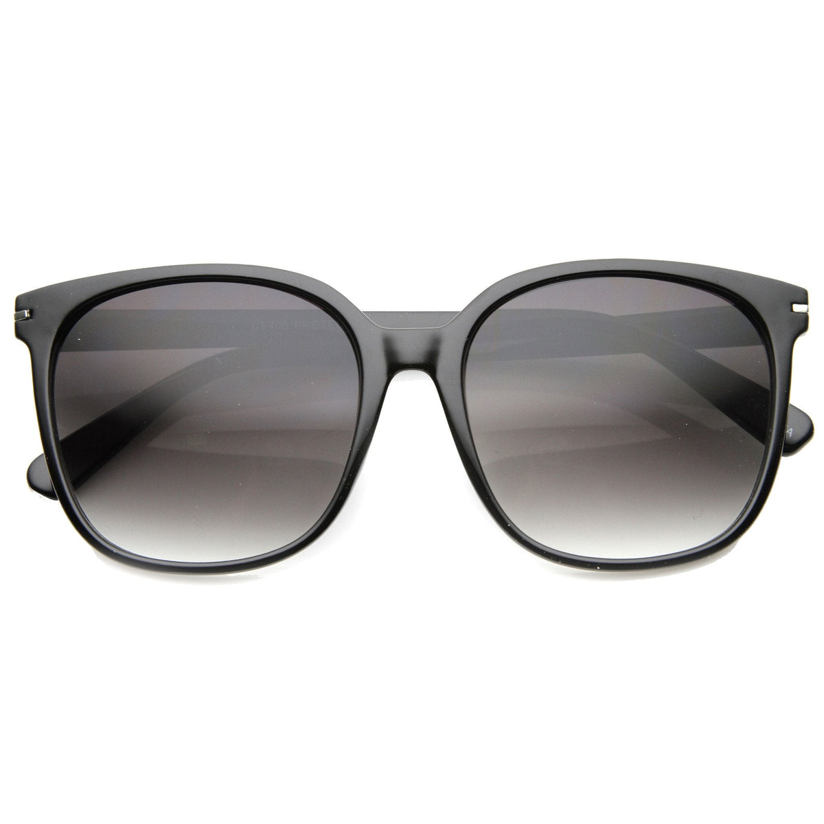 Retro Indie Oversize Horned Rim Square Sunglasses 9855