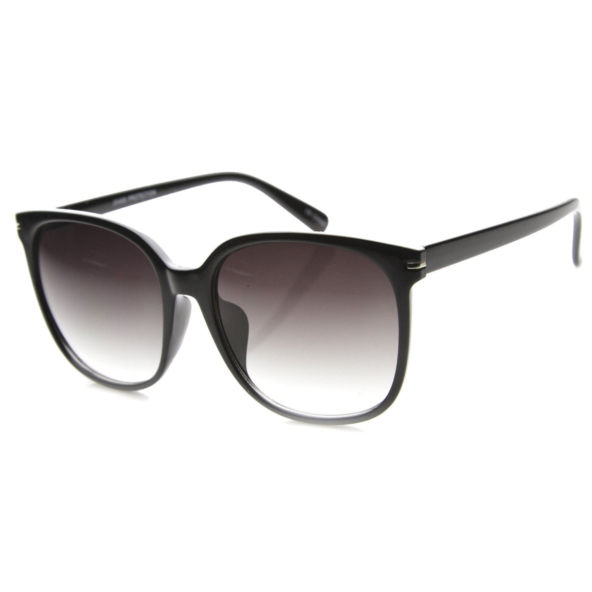 Retro Indie Oversize Horned Rim Square Sunglasses 9855