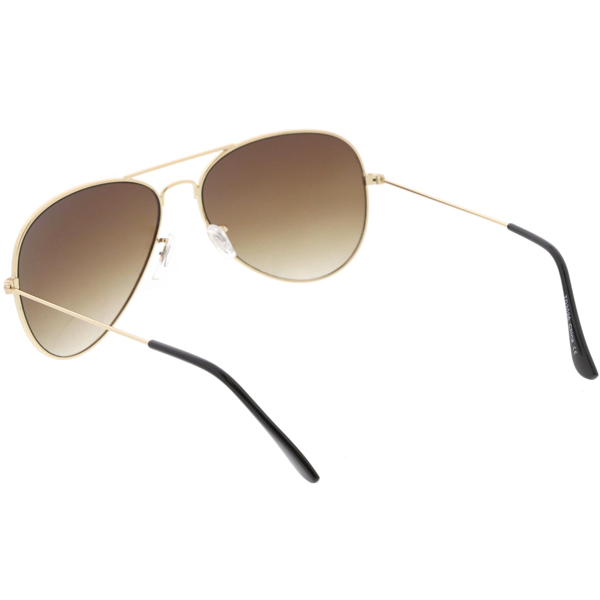Large Full Metal Aviator Gradient Lens Sunglasses C764 60mm