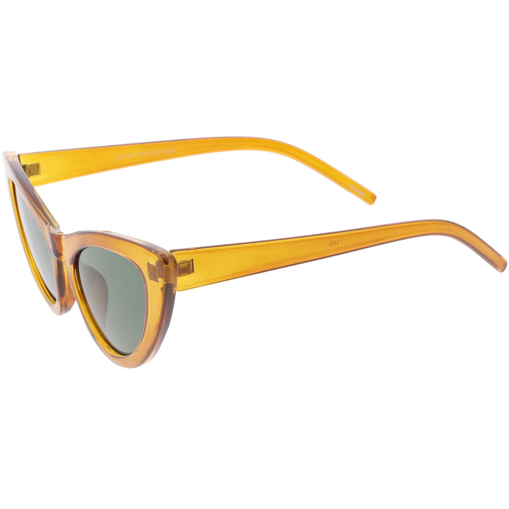Women's Retro 1950's Oversize Cat Eye Sunglasses C750