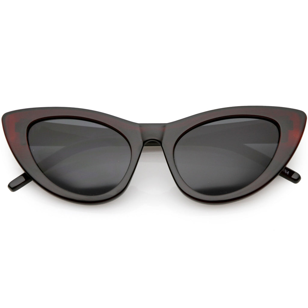 Women's Retro 1950's Oversize Cat Eye Sunglasses C750