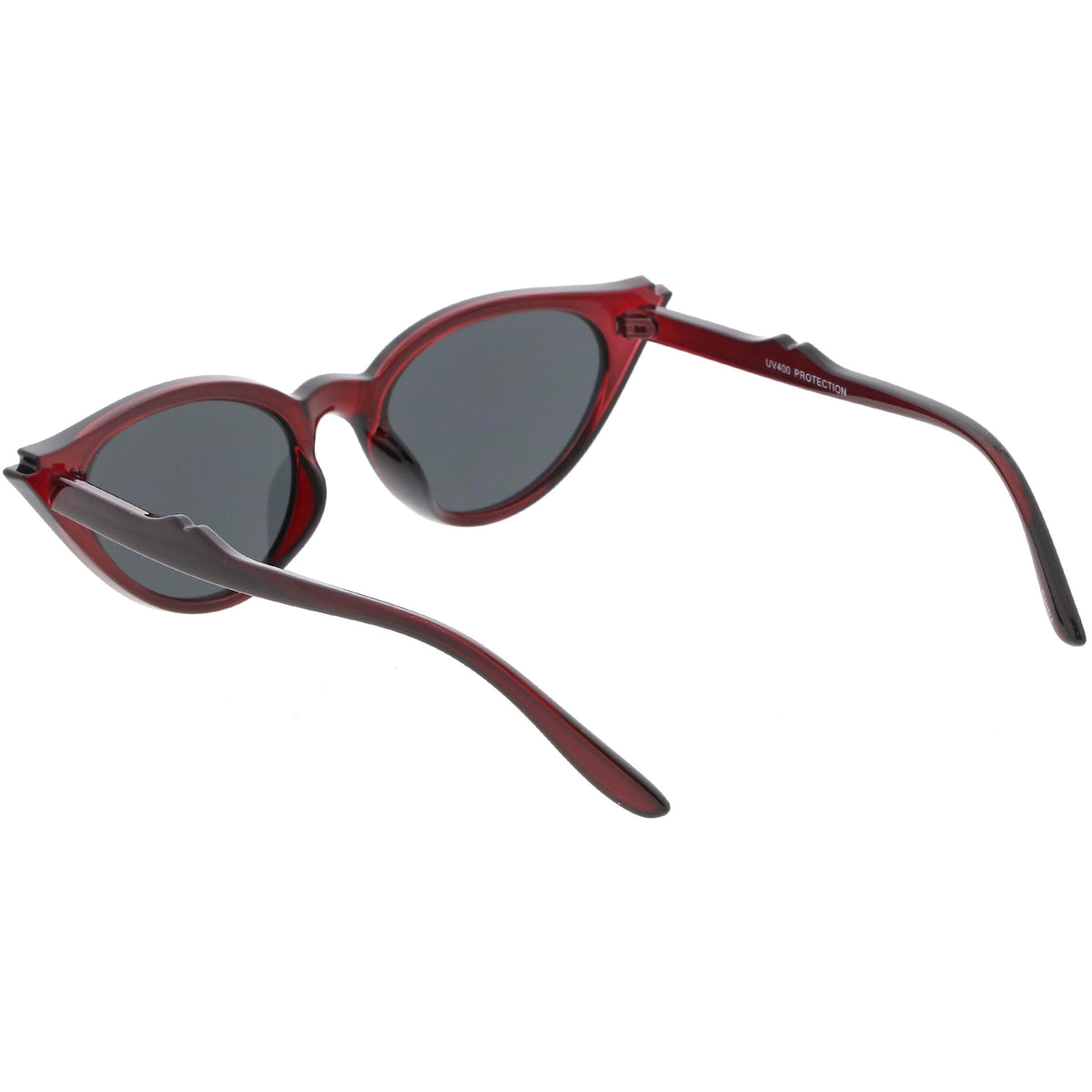 Women's Retro 1950's Notched Cat Eye Sunglasses C756