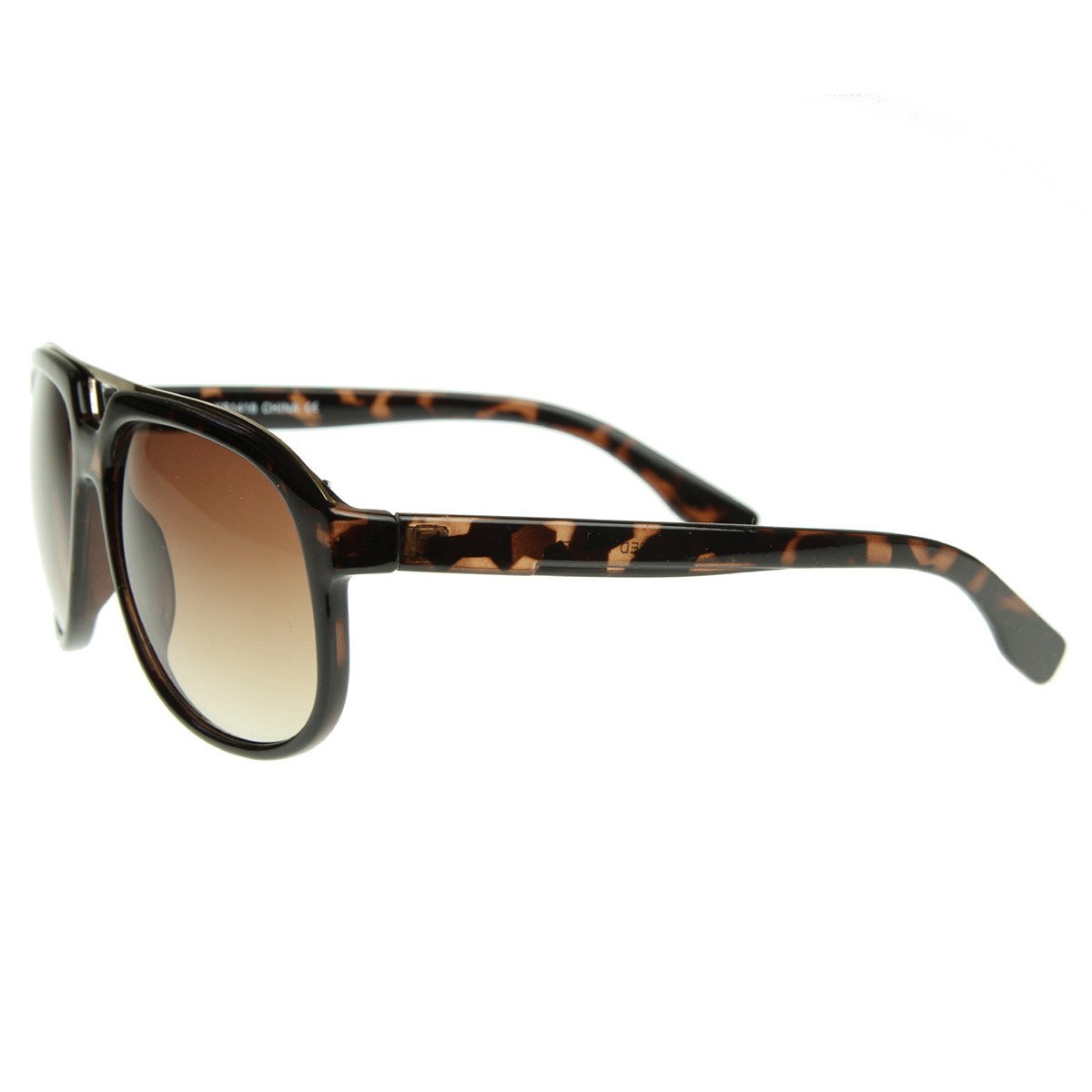 Retro European Flat Top Aviator Sunglasses 8459