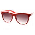 Trendy Large Retro Colorful Horned Rim Frame Sunglasses 8726