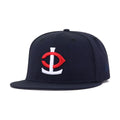 Minnesota Twins Navy Upside Down New Era 59Fifty Fitted