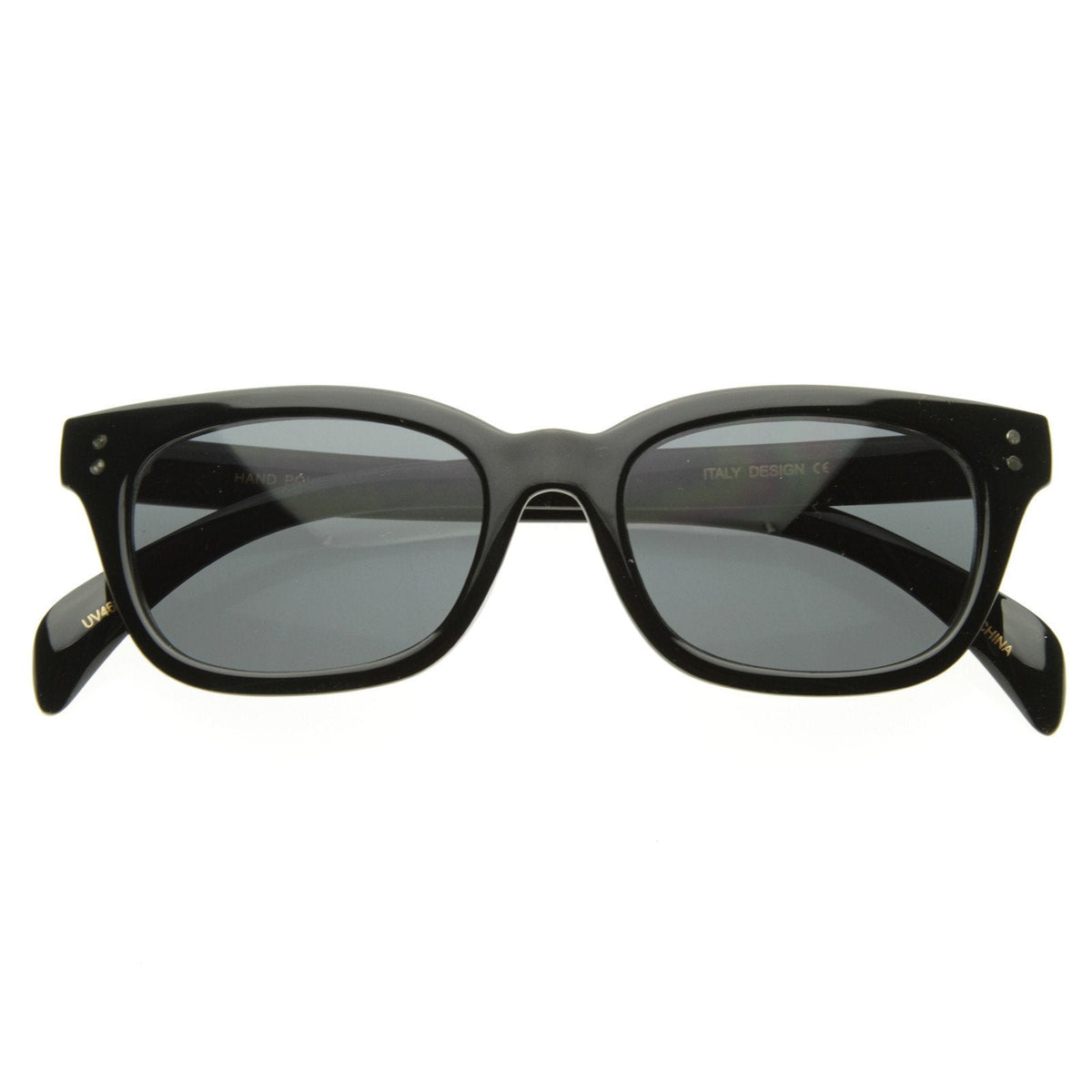 Bold Dapper Premium Oval Horned Rim RX Optical Sunglasses 8367