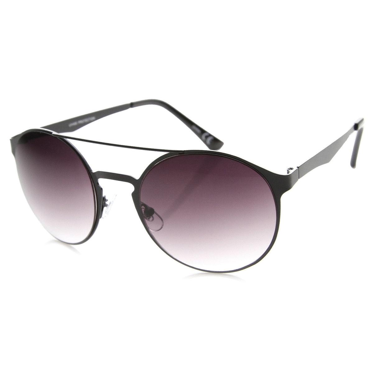 Retro Steampunk Fashion Round Metal Sunglasses 9818